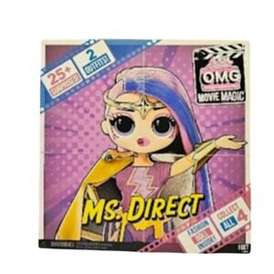 LOL Surprise Omg Movie Magic Ms. Direct Fashion Doll NWT